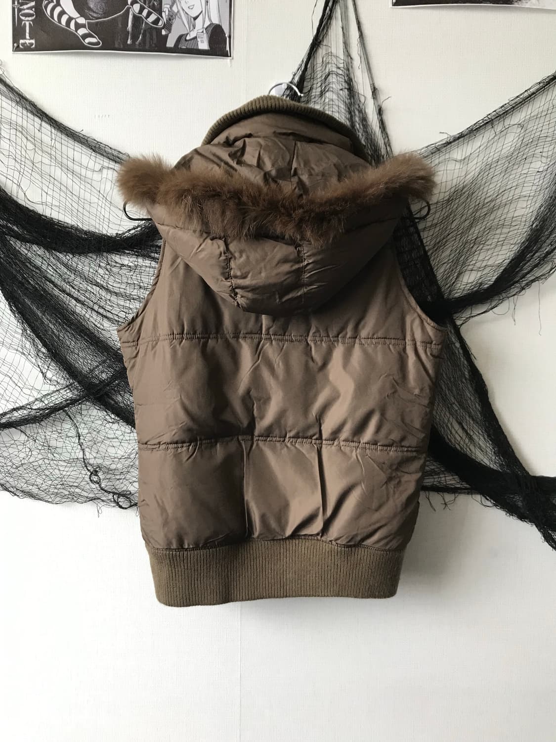 00s gal mood hoodie vest padding   상품이미지4