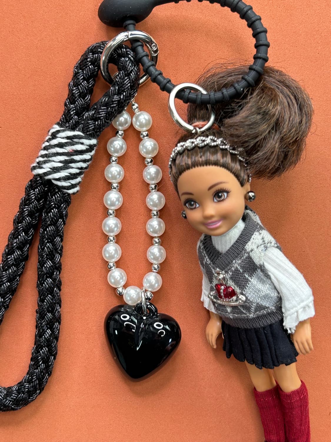 (31)바비키링 정품USA 마텔사 바비인형 커스텀키링 상품이미지3