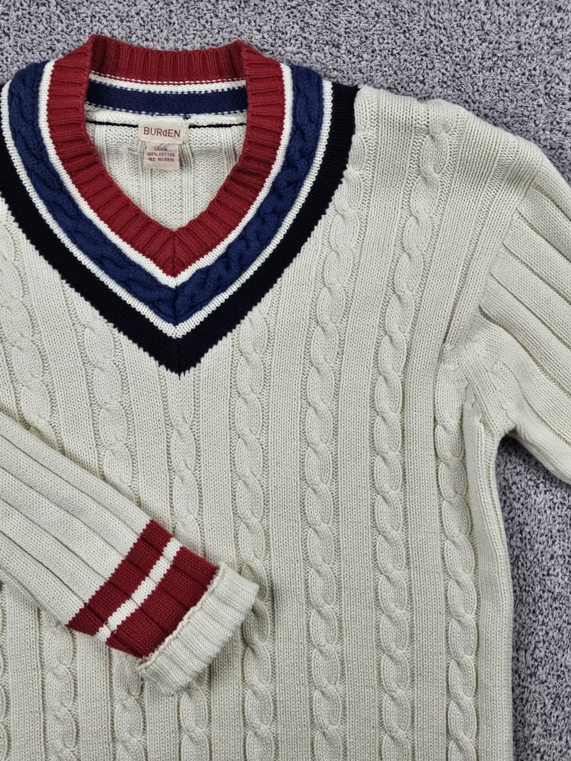 BURDEN 크리켓 케이블 스웨터 니트 ( L ) / 10220 상품이미지7