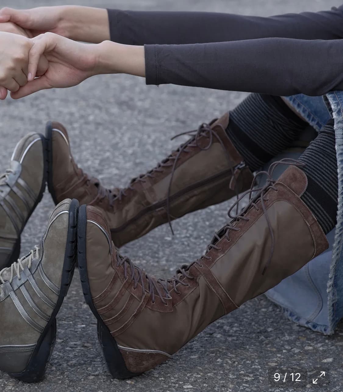 락피쉬웨더웨어 BLISS LACEUP LONG BOOTS 브라운 235 상품이미지2