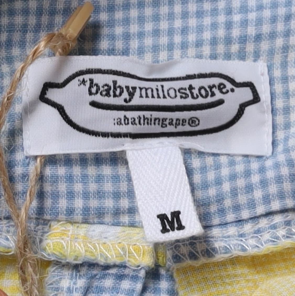 베이프 베이비 마일로 Bape Baby Milo Check Pattern 상품이미지8