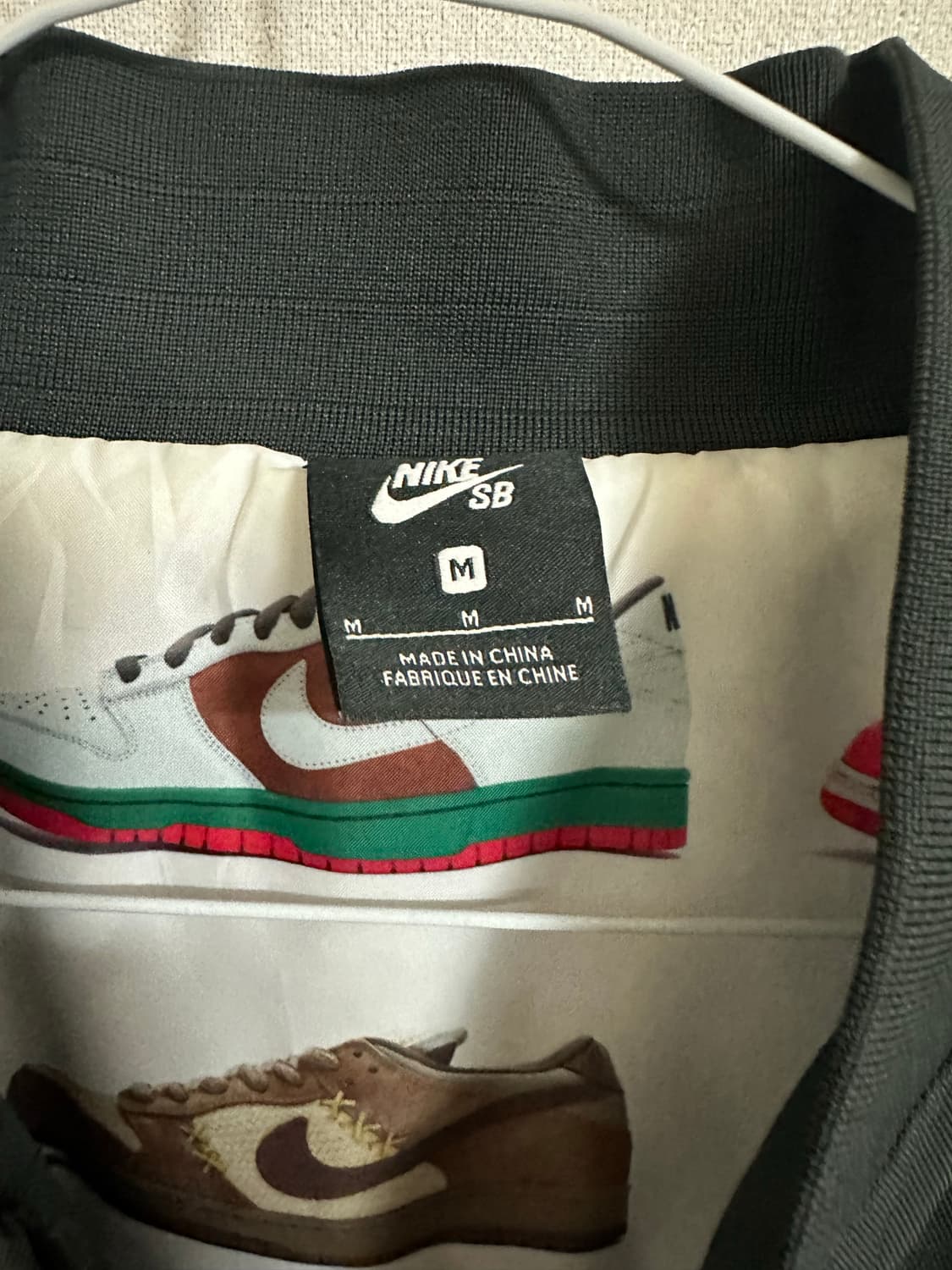 나이키 SB 덩크 ISO 자켓 다크 스모크 그레이 - US/EU 상품이미지4