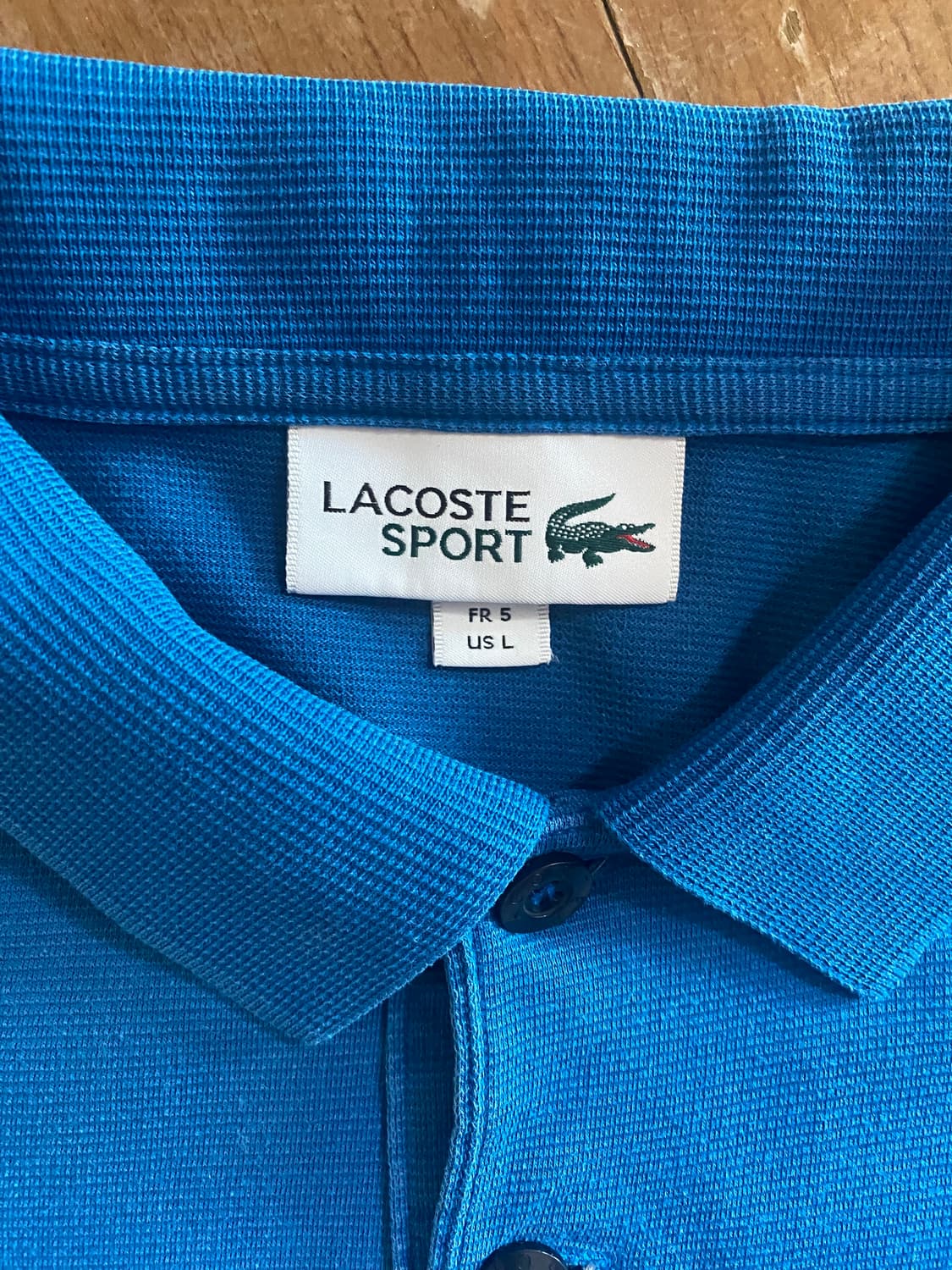 라코스테 스포츠 폴로티 L 블루 (100~105) 상품이미지2