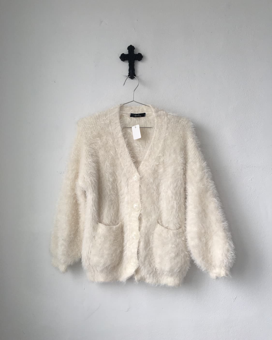 Fluffy knit cardigan 상품이미지2