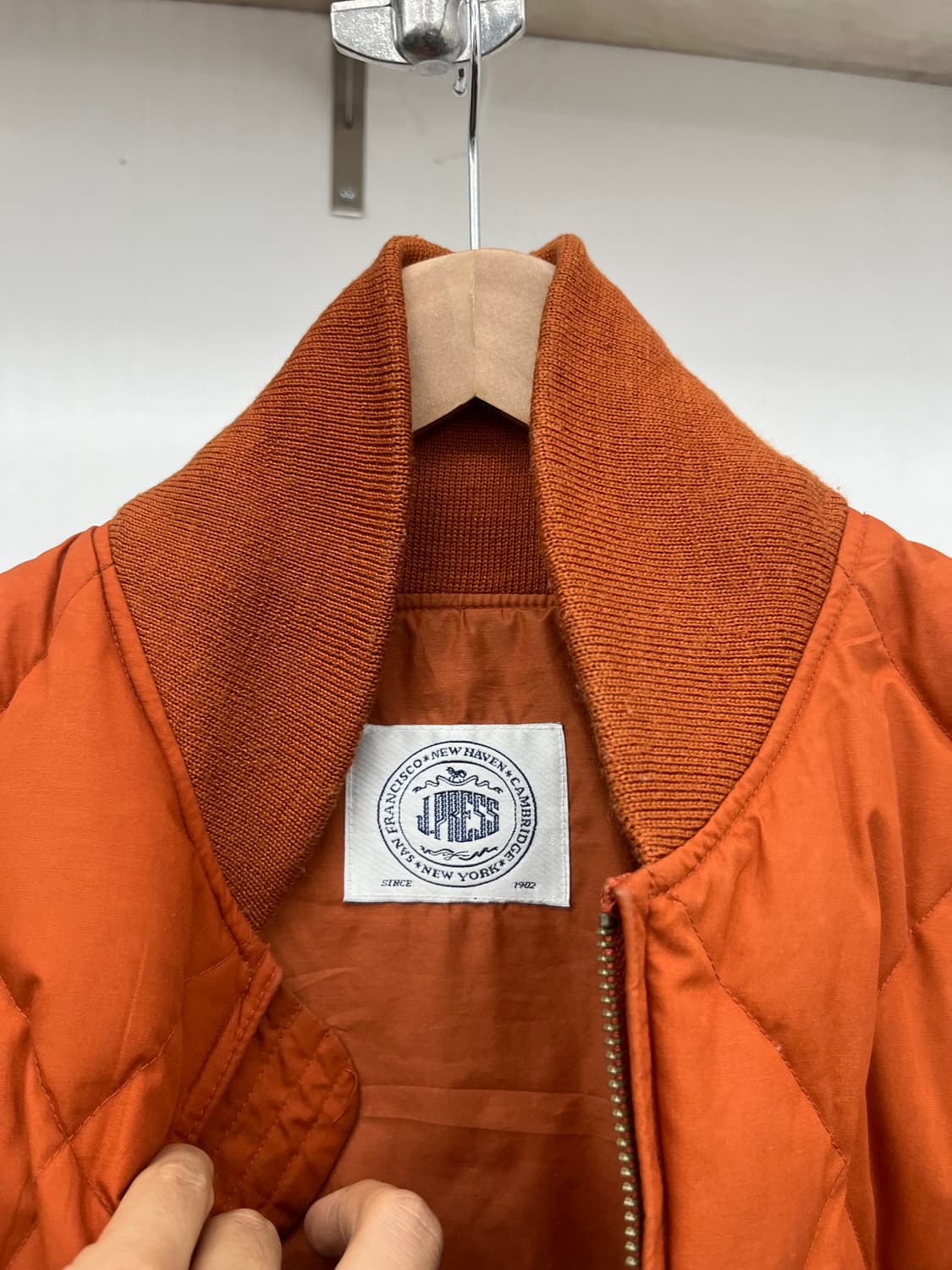 L) J.PRESS QUILTING GOOSE PADDED JUMPER 상품이미지2