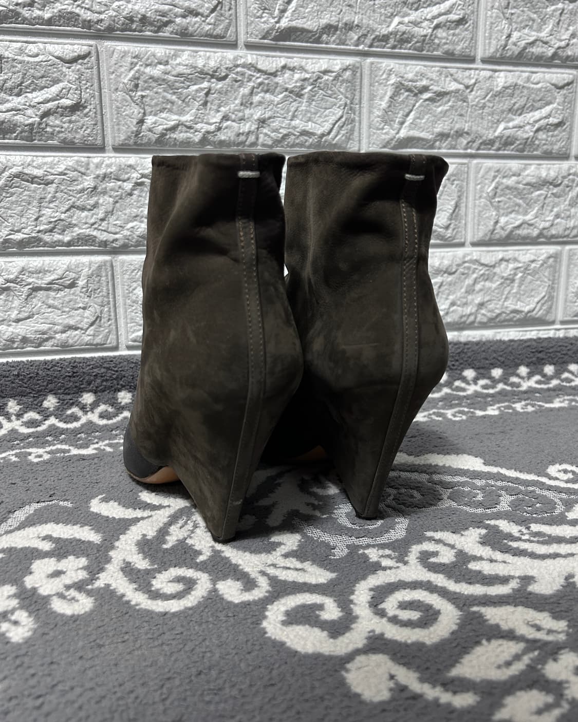 마틴 마르지엘라 슬라우치드 웨지 부츠 상품이미지4