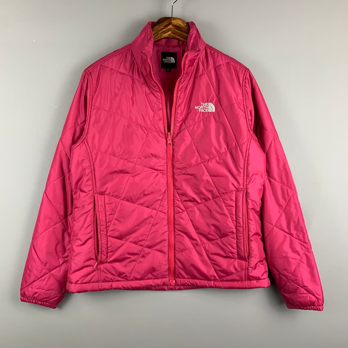 노스페이스 핑크 퀼팅 경량 패딩 상품이미지2