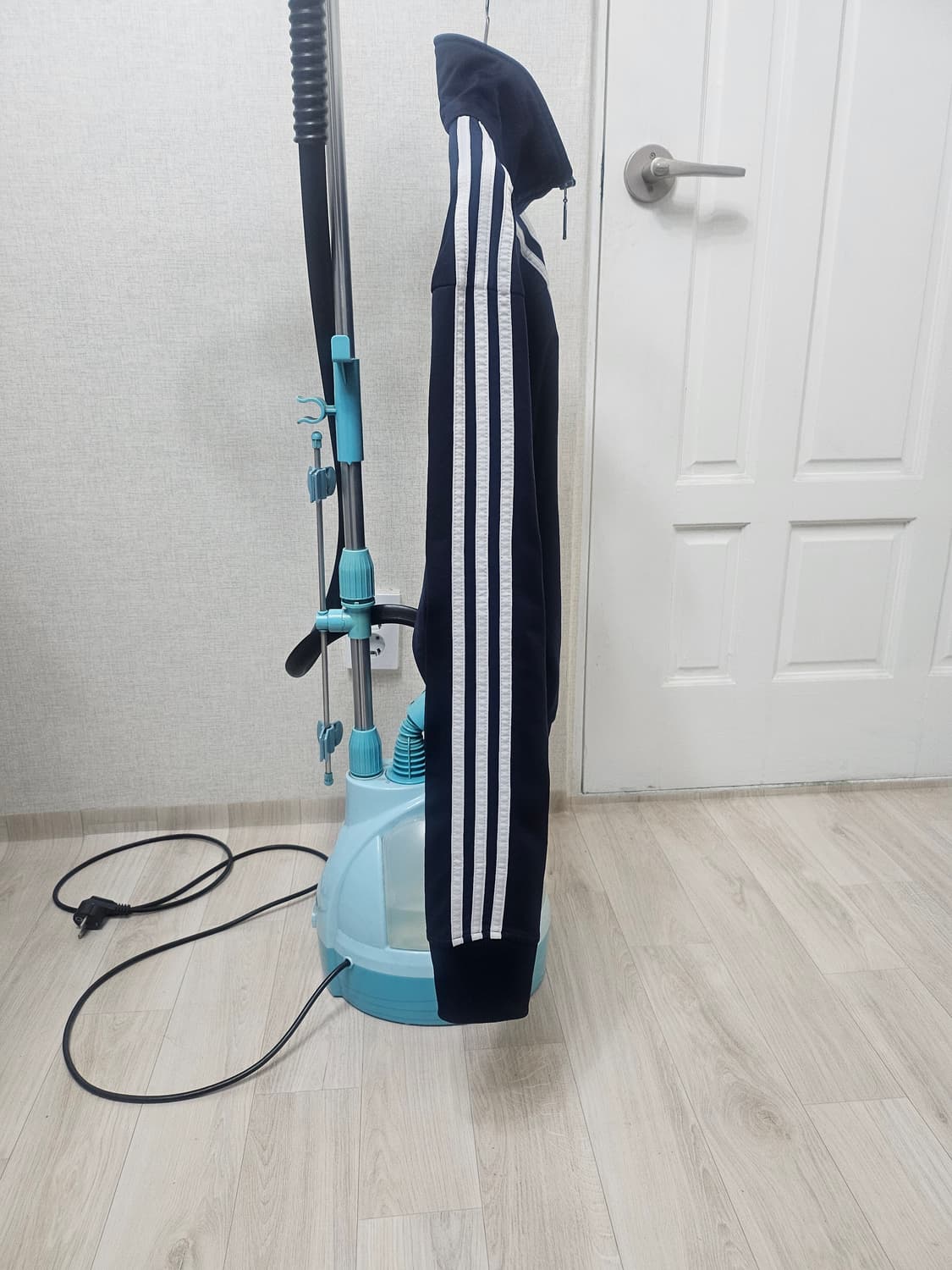 (100~105)L☆초대장급☆ 아디다스 파이어버드 [네이비] 트랙탑져지 상품이미지5