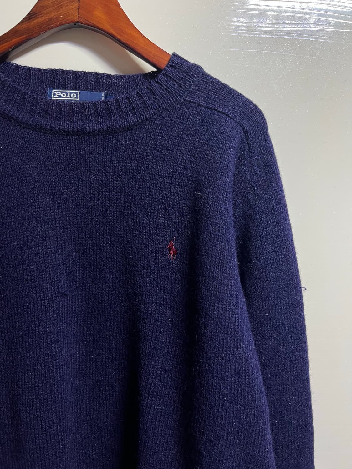 폴로 랄프로렌 네이비 니트 스웨터 상품이미지2