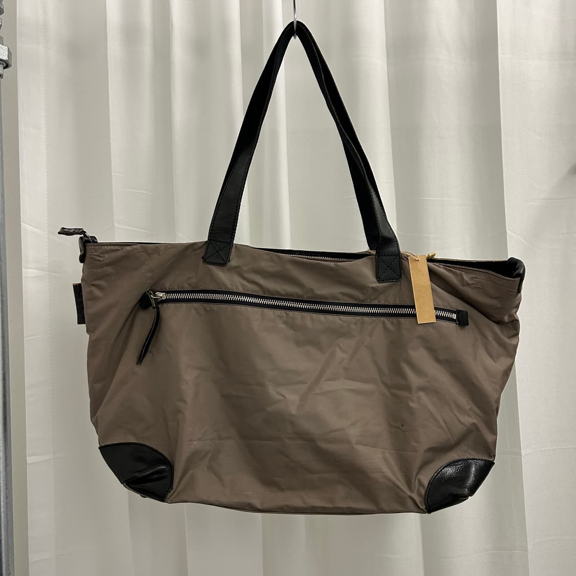 요지 야마모토 YSACCS 나일론 레더 토트백 상품이미지2