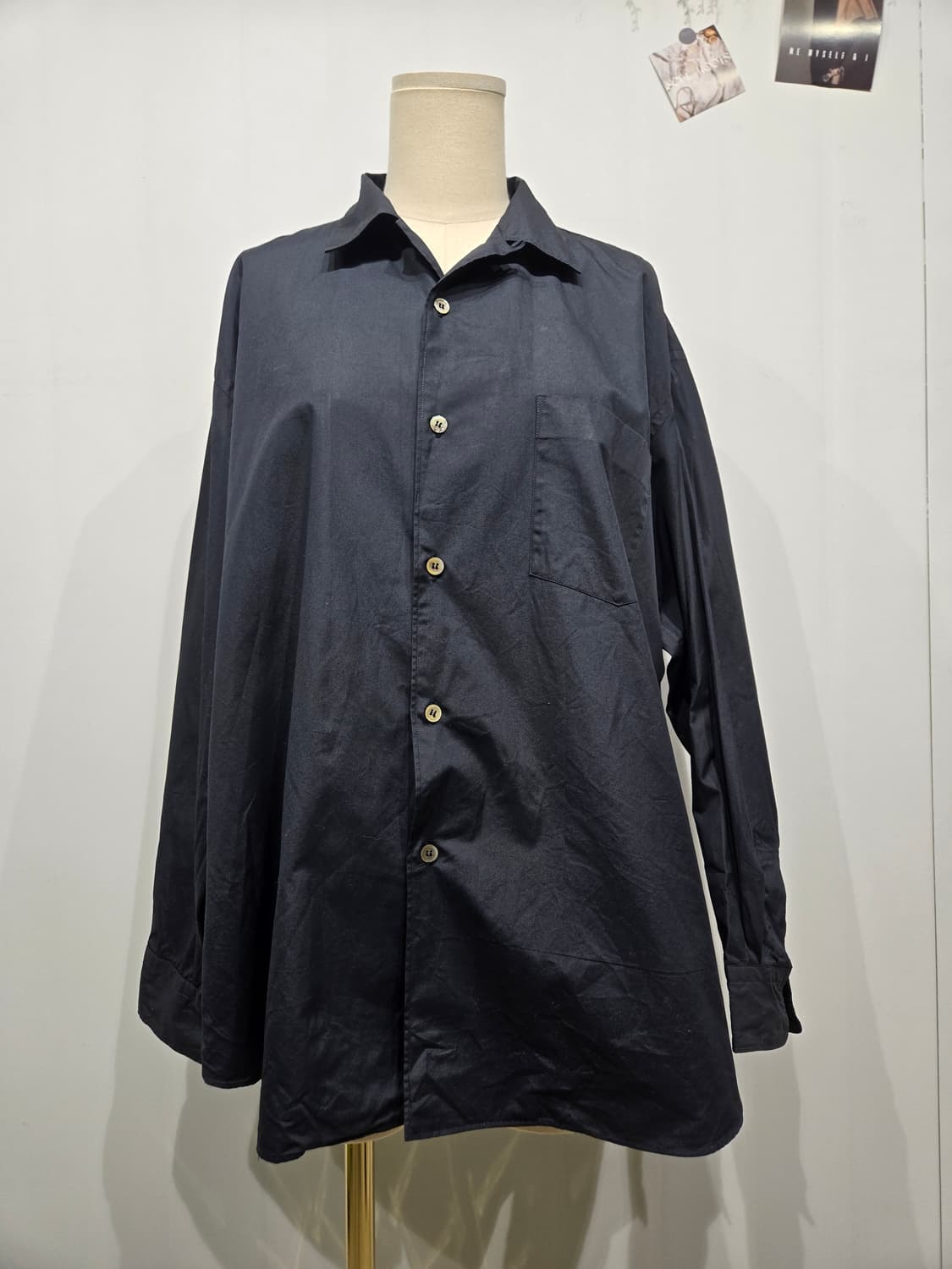 꼼데가르송 블랙 셔츠 남방 긴팔 상품이미지1