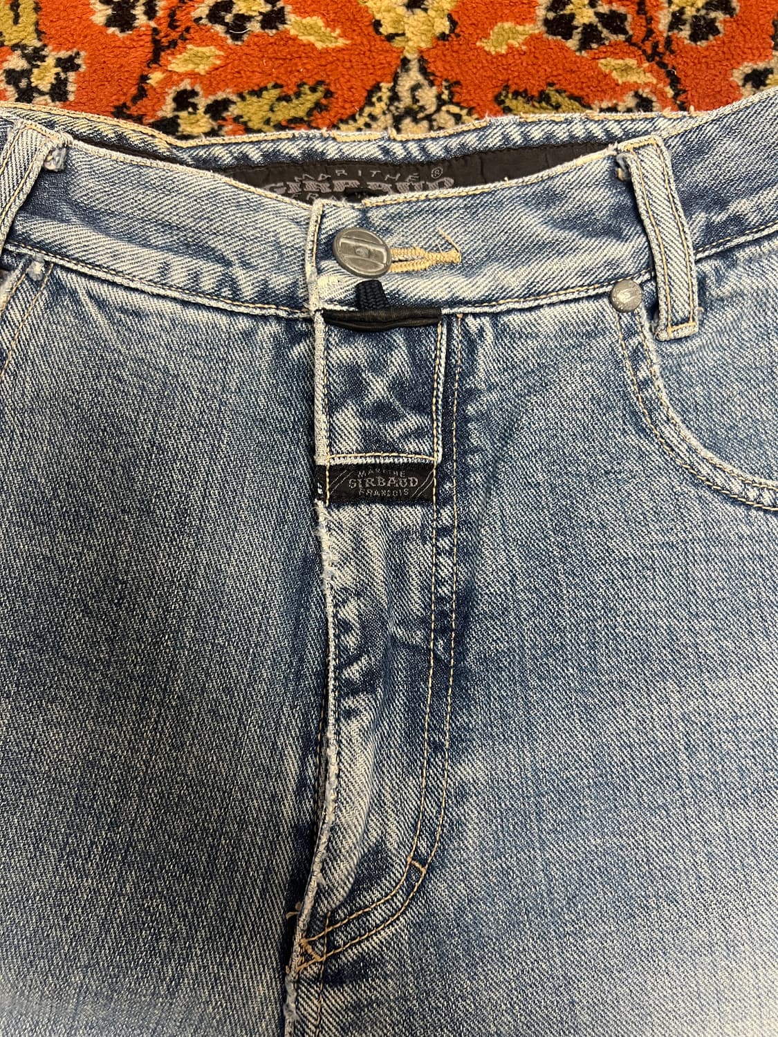 [29] 90s 올드 빈티지 마리떼 프랑소와 저버 데님 팬츠 상품이미지3