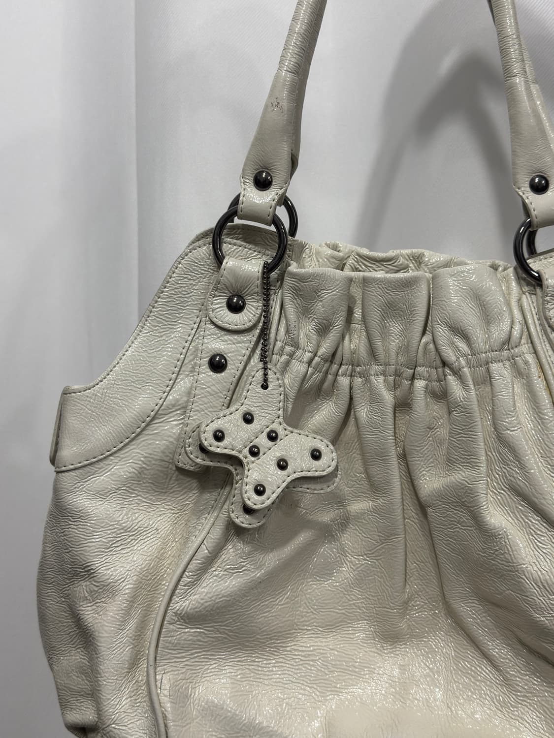white leather shoulderbag 상품이미지3