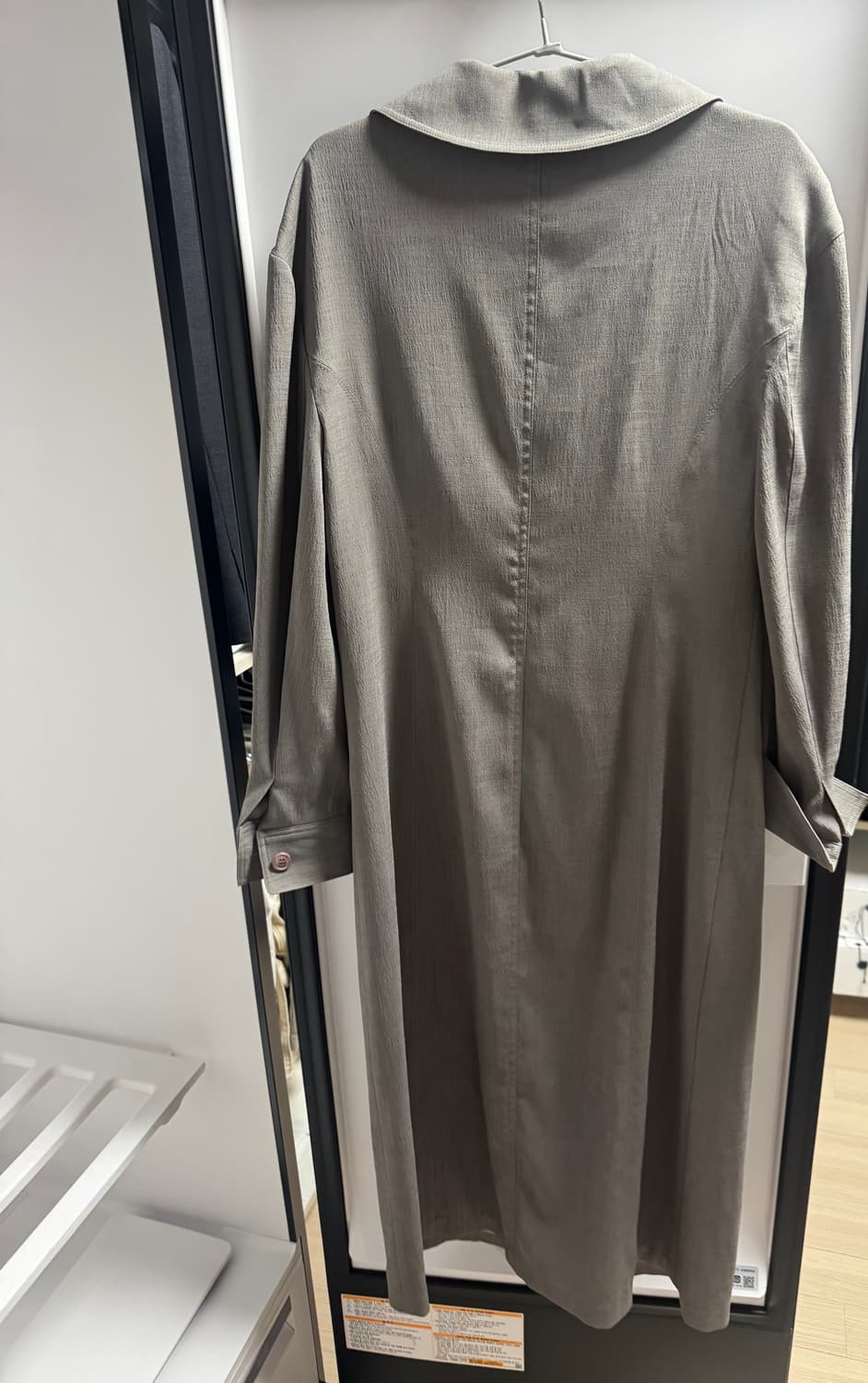 분더캄머 셔츠원피스 새상품(그레이시 카키) 상품이미지9