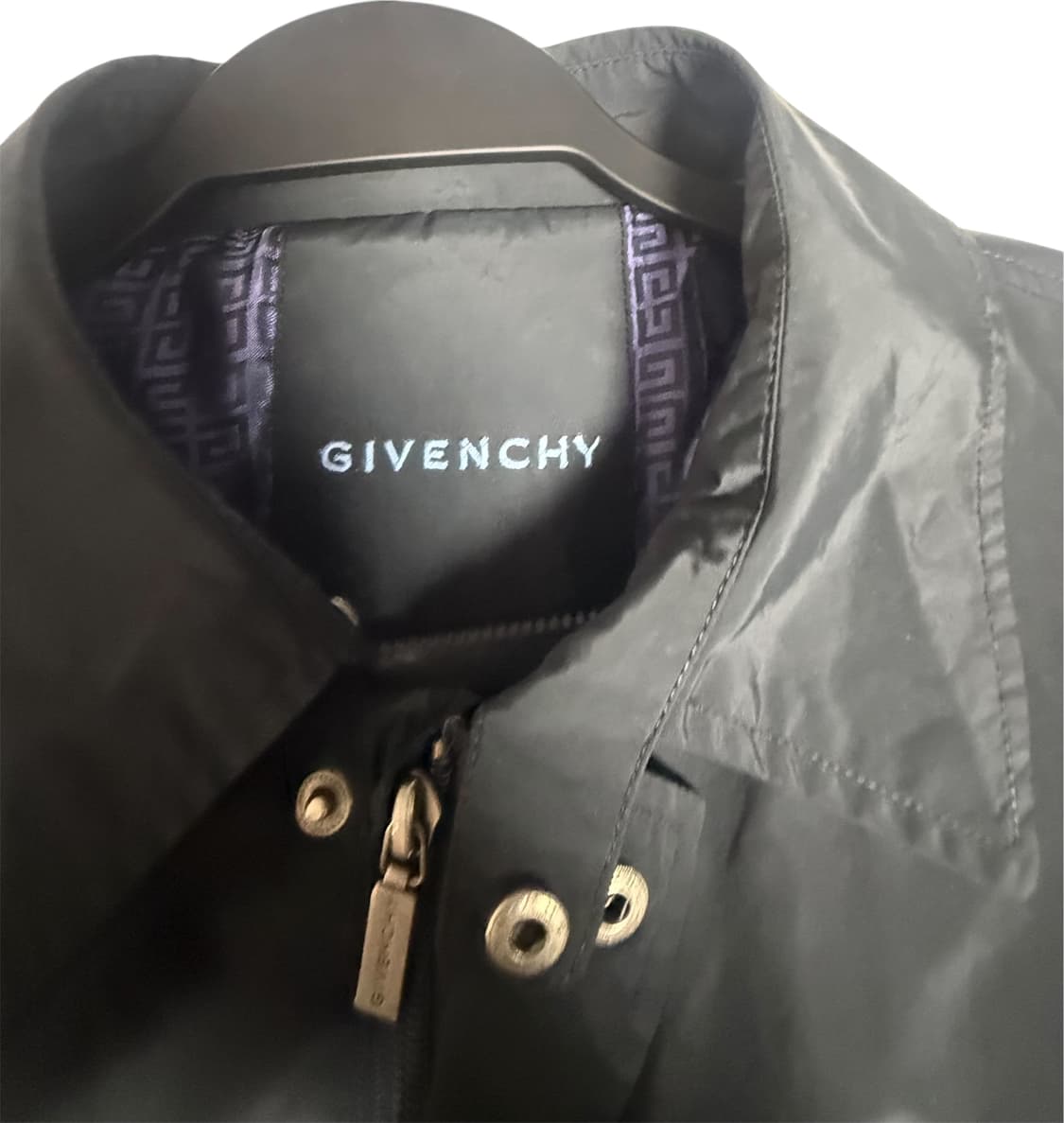 [지방시] 올드머니 끝판왕 모노그램 안감 블랙 하프 맥코트 100(L) 상품이미지5