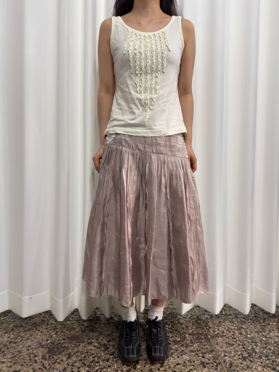 frill sleeveless 상품이미지3