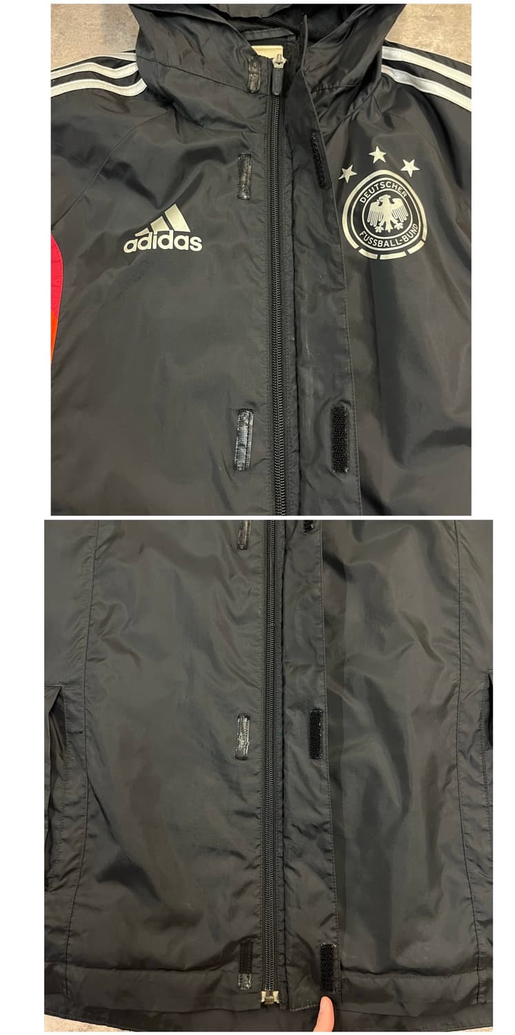 아디다스 독일 국가대표 바람막이 블랙 95 #csz4012 상품이미지5