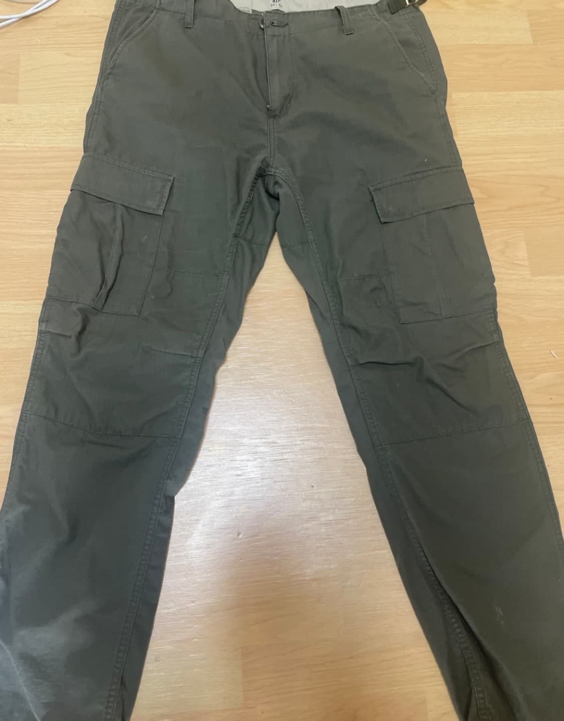 칼하트 레귤러핏 카고바지 카키 상품이미지1