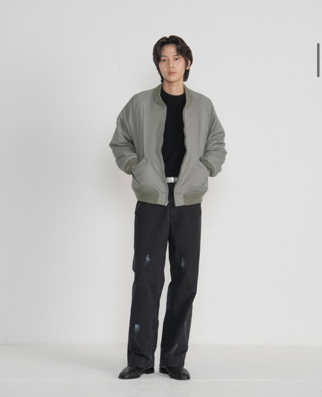 브라운야드 리버서블 몰스킨 블루종 올리브 그레이 6사이즈 상품이미지7