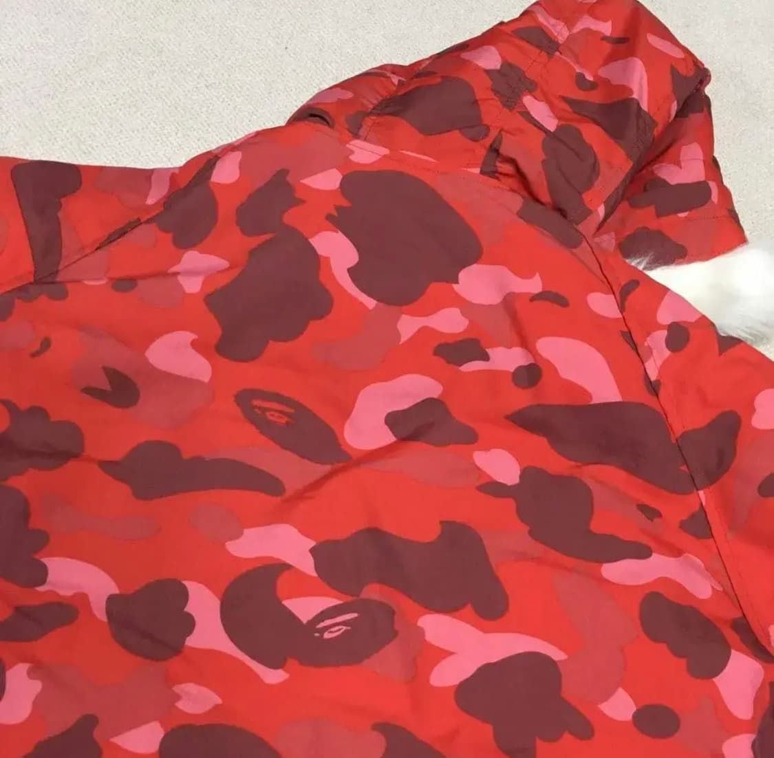 베이프 초판 레드 카모 자켓 상품이미지3