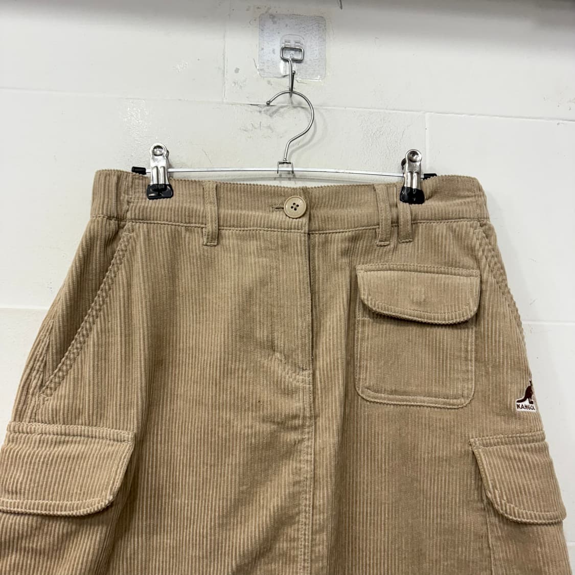 캉골 코듀로이 카고 스커트 상품이미지2