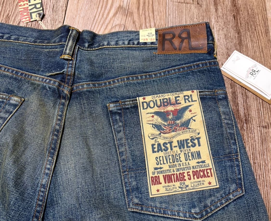 rrl  빈티지5포켓 기빈스 34x32 상품이미지7