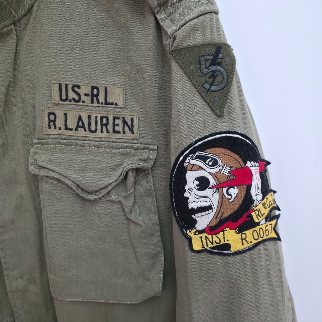 [M] 폴로 랄프로렌 밀리터리 M65 필드 자켓 상품이미지4