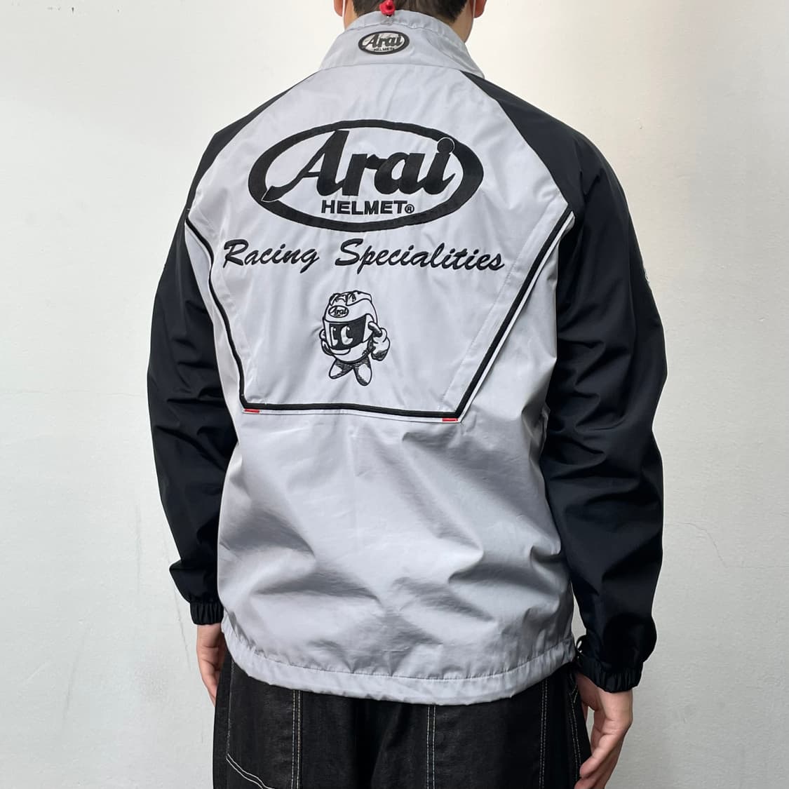 아라이 빅로고 패치워크 레이싱 바람막이 자켓 상품이미지6