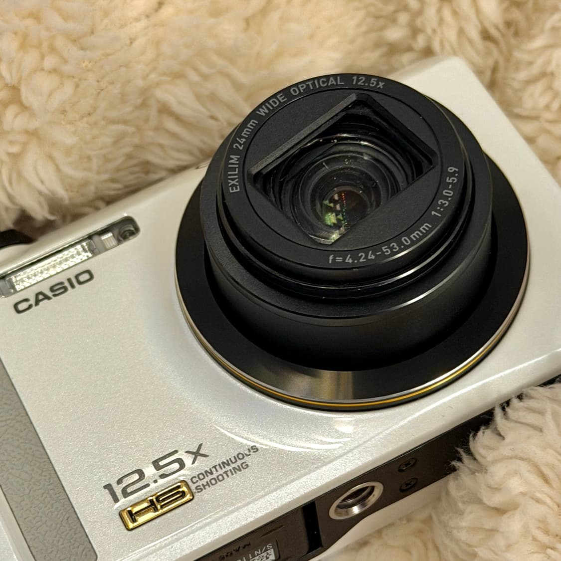 CASIO 카시오 엑슬림 EXILIM EX-ZR200 화이트 상품이미지4