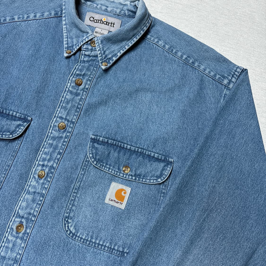 칼하트 데님셔츠 상품이미지3