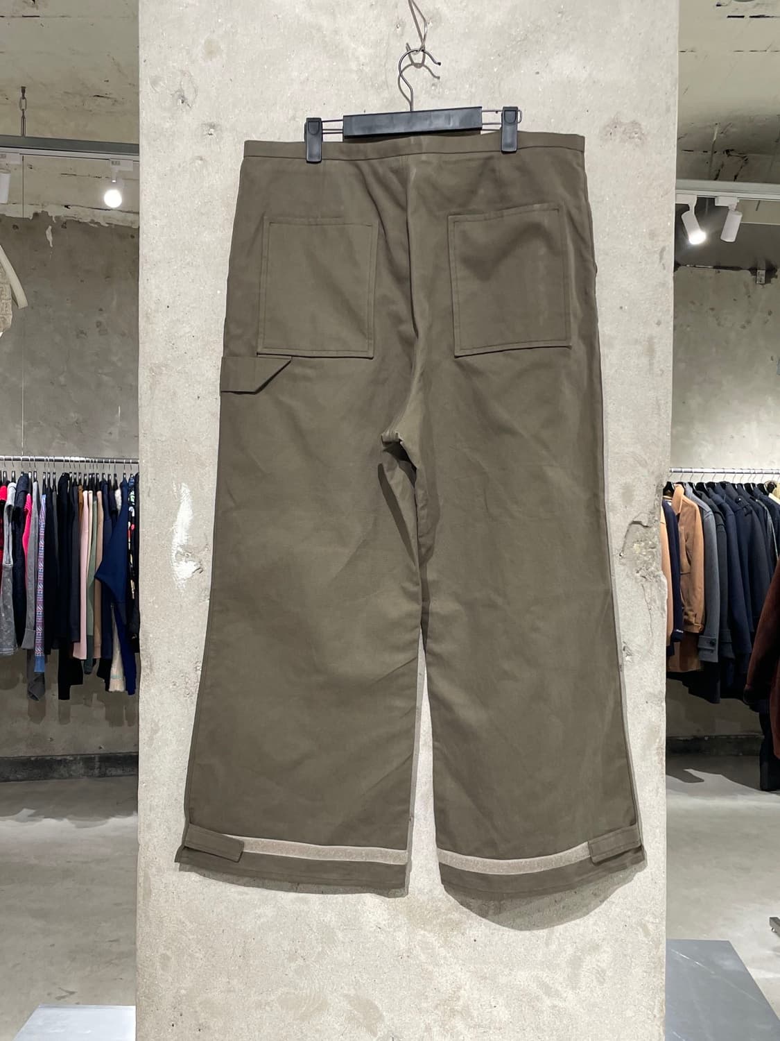 아크네 스튜디오 16A/W 카키 페이즈 워크 팬츠 상품이미지6