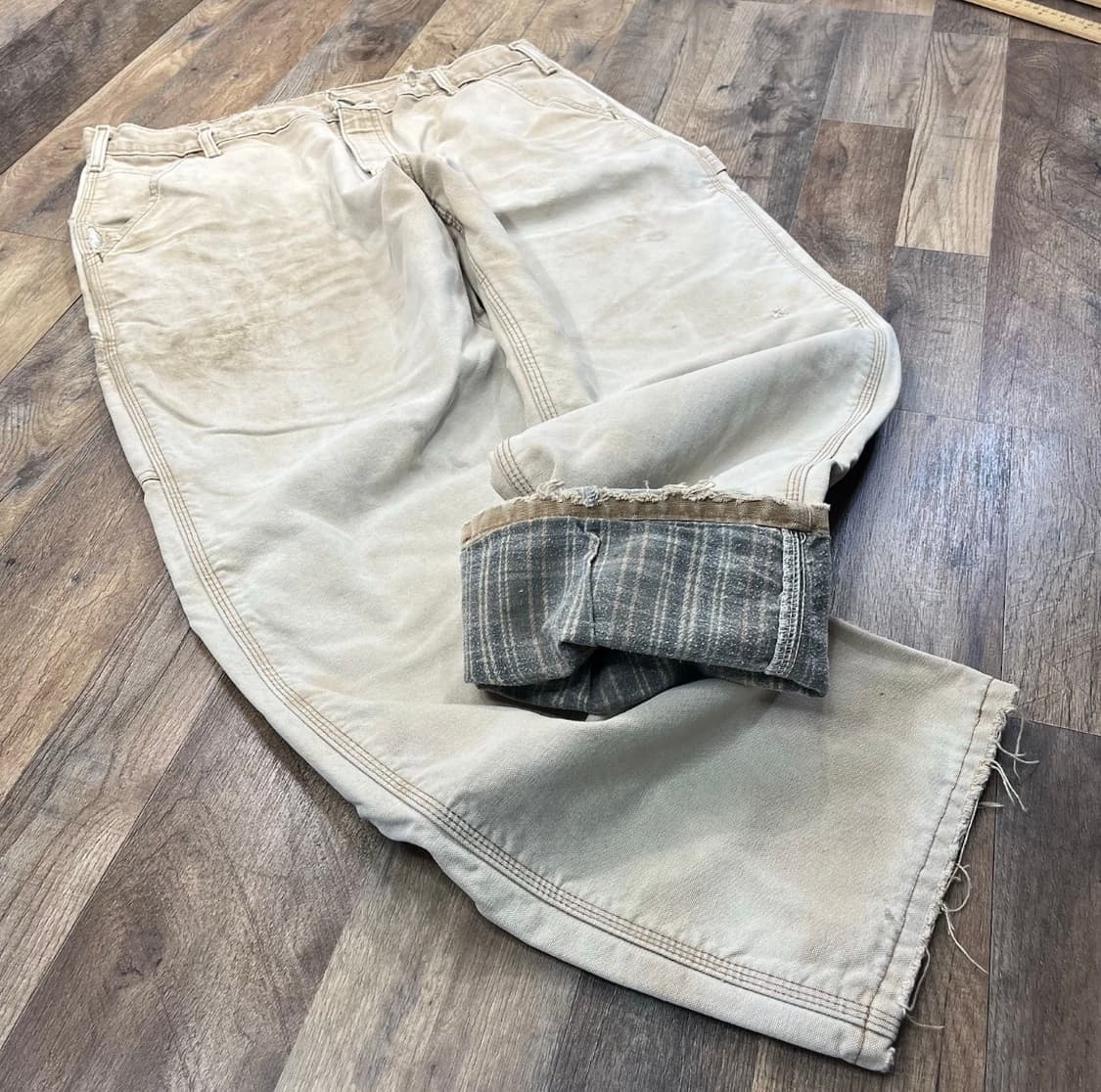 칼하트 싱글니 덕캔버스 워크팬츠 36x30 상품이미지1