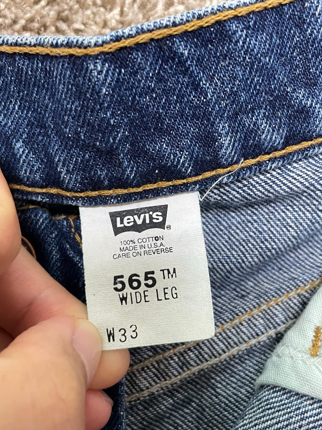 90s vintage USA levis 565 shorts jorts 상품이미지3