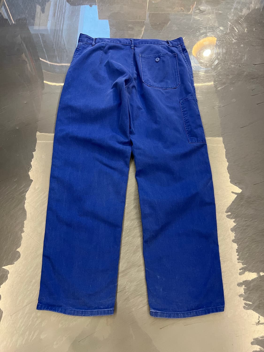 OLD VINTAGE GISS FADED BLUE 프렌치워크팬츠 상품이미지2