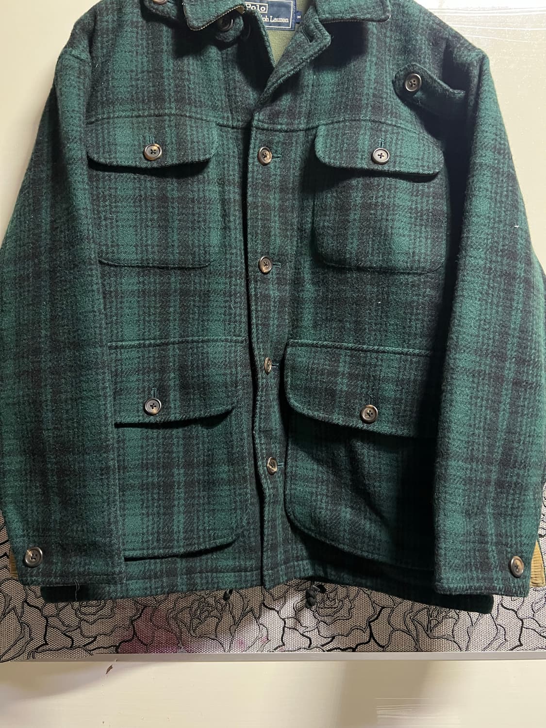 폴로 랄프로렌 타탄체크 헌팅자켓 상품이미지3