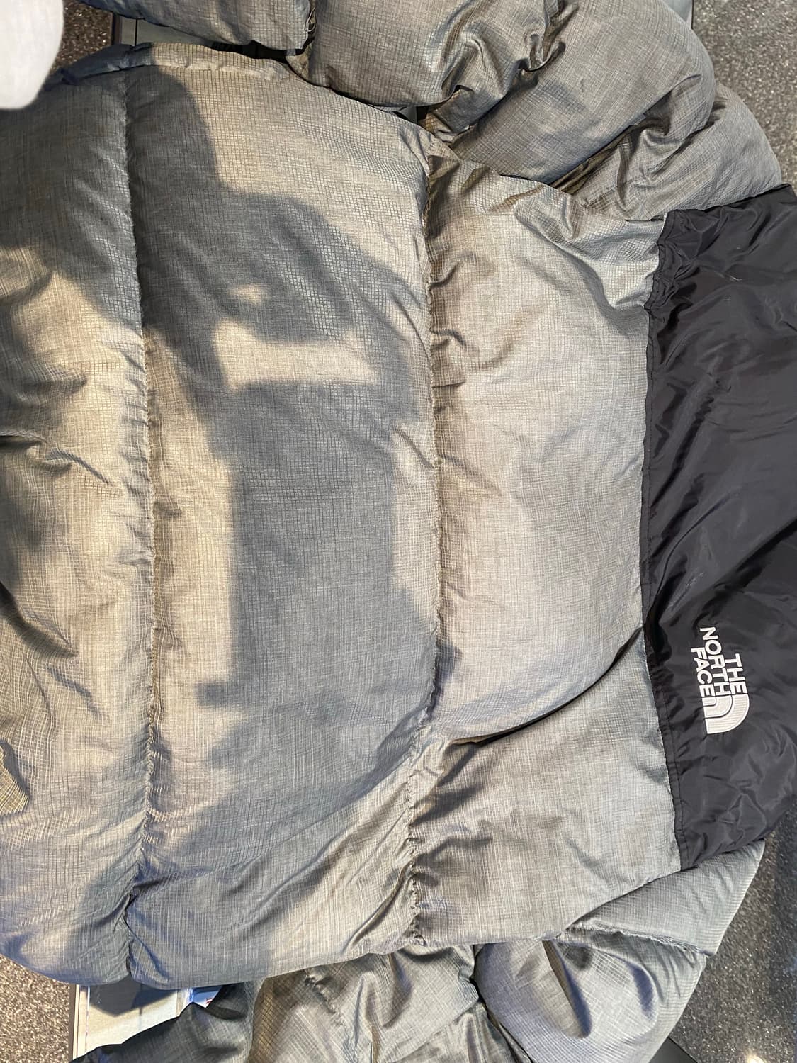 XXL 미국판 노스페이스 그레이 상품이미지2