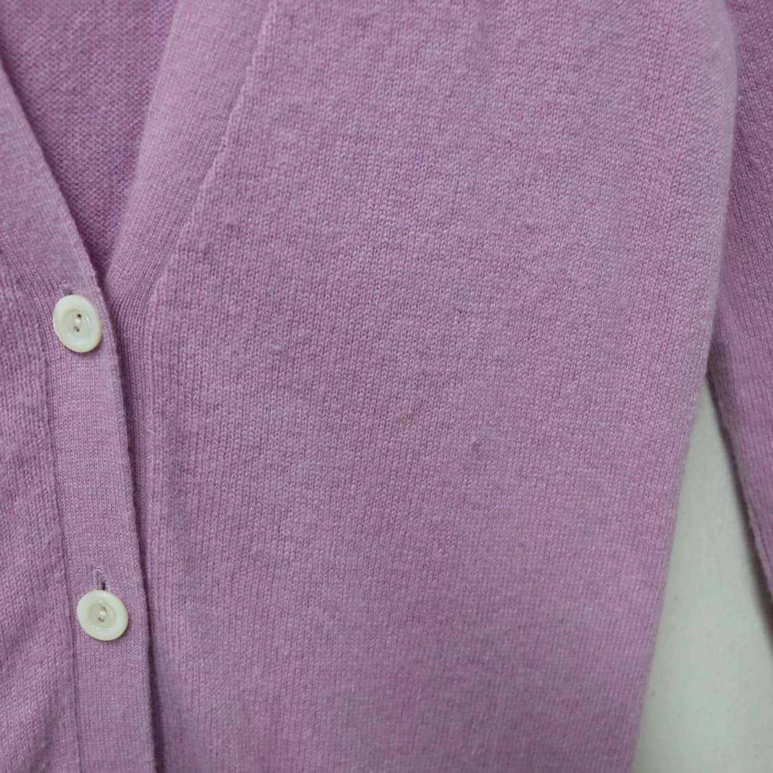 랄프로렌 럭비 딸기우유 히메갸루 캐시미어 가디건 62070 상품이미지5