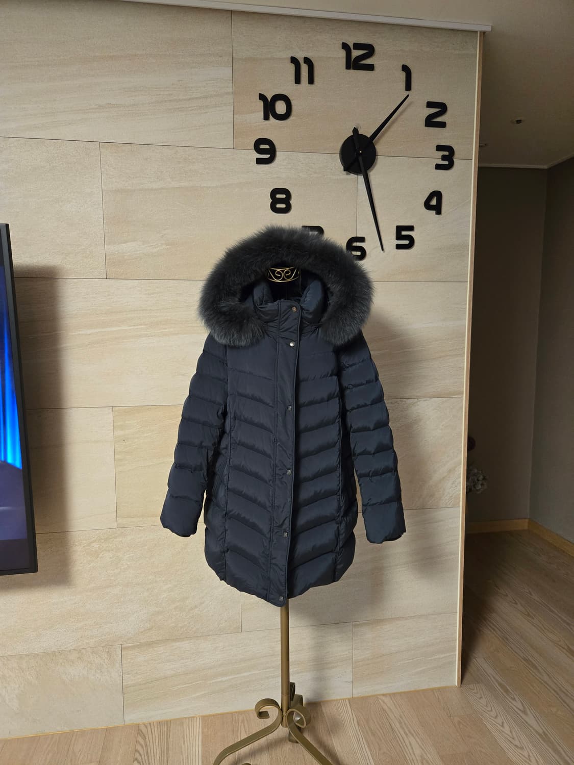 [95] DAKS 닥스 폭스퍼 여성 구스 패딩 상품이미지1