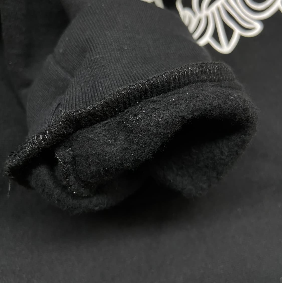 크롬하츠 플로랄 홀스슈 후드 블랙 XL 상품이미지6