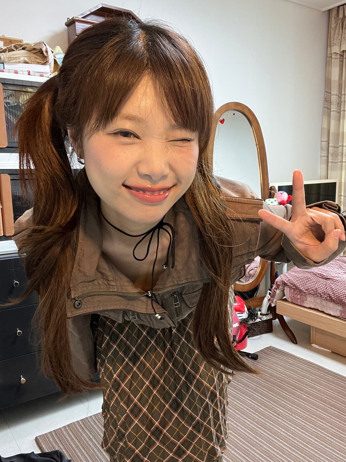 빈티지 자켓 코디 세트 상품이미지4