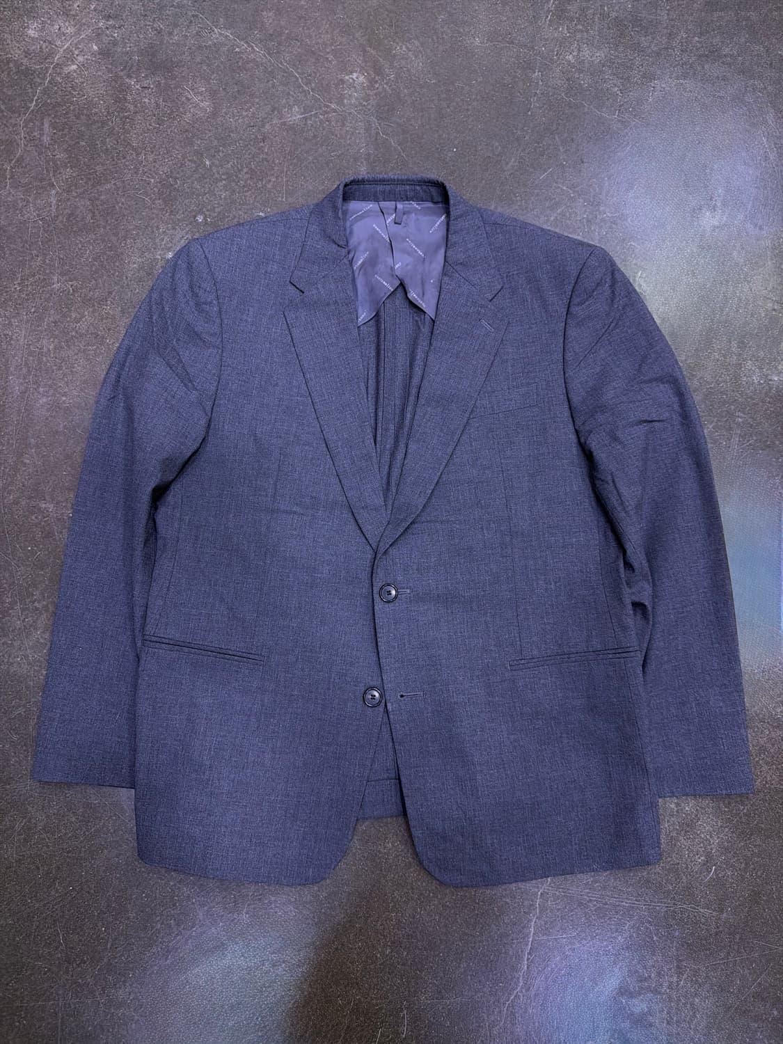 Customellow 커스텀멜로우 싱글 투버튼 그레이 자켓 110 상품이미지1