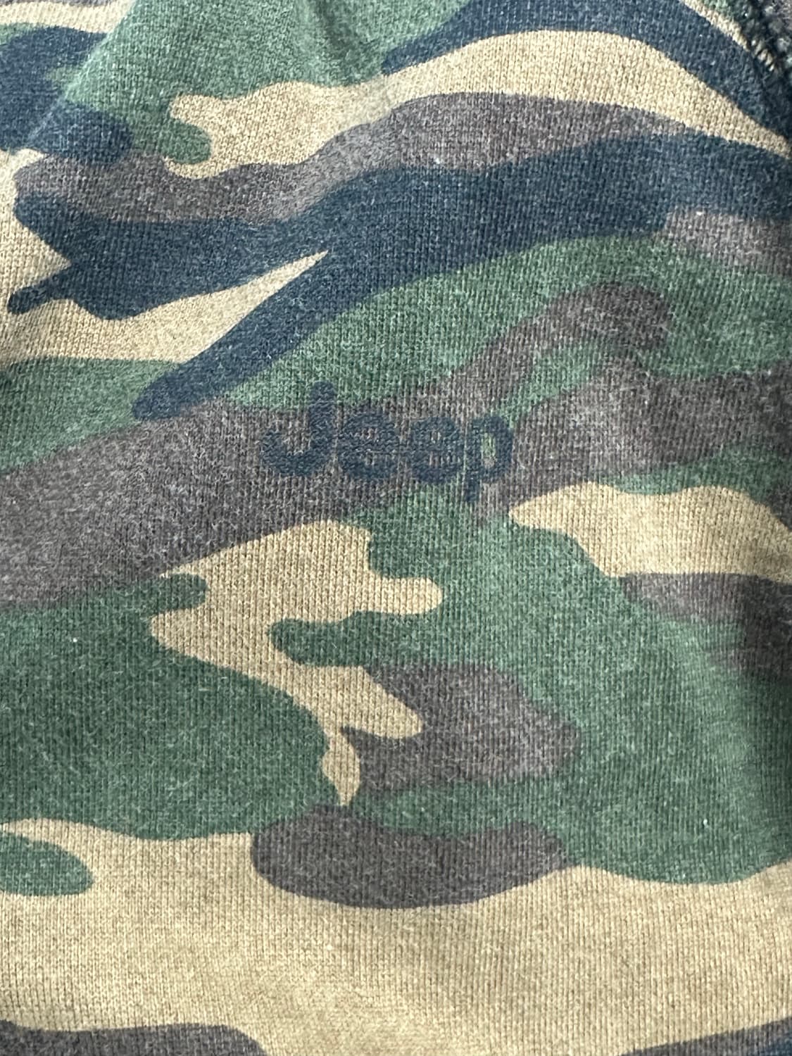 Jeep 지프 카모 패턴 코튼 져지 상품이미지3