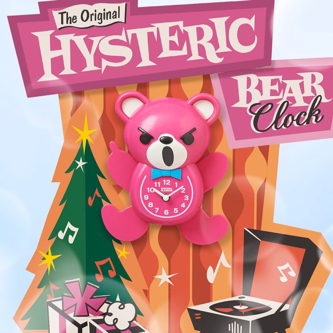 히스테릭 글래머 베어 시계, 핑크 / HYSTERIC FUCK BEAR 상품이미지2