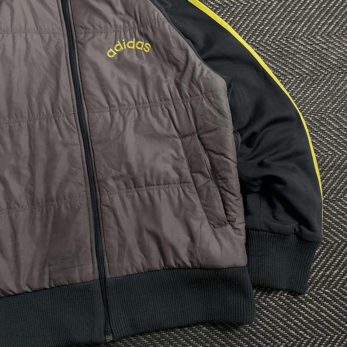 00s 아디다스 올드스쿨 트랙탑 패디드 점퍼o 4653 상품이미지2