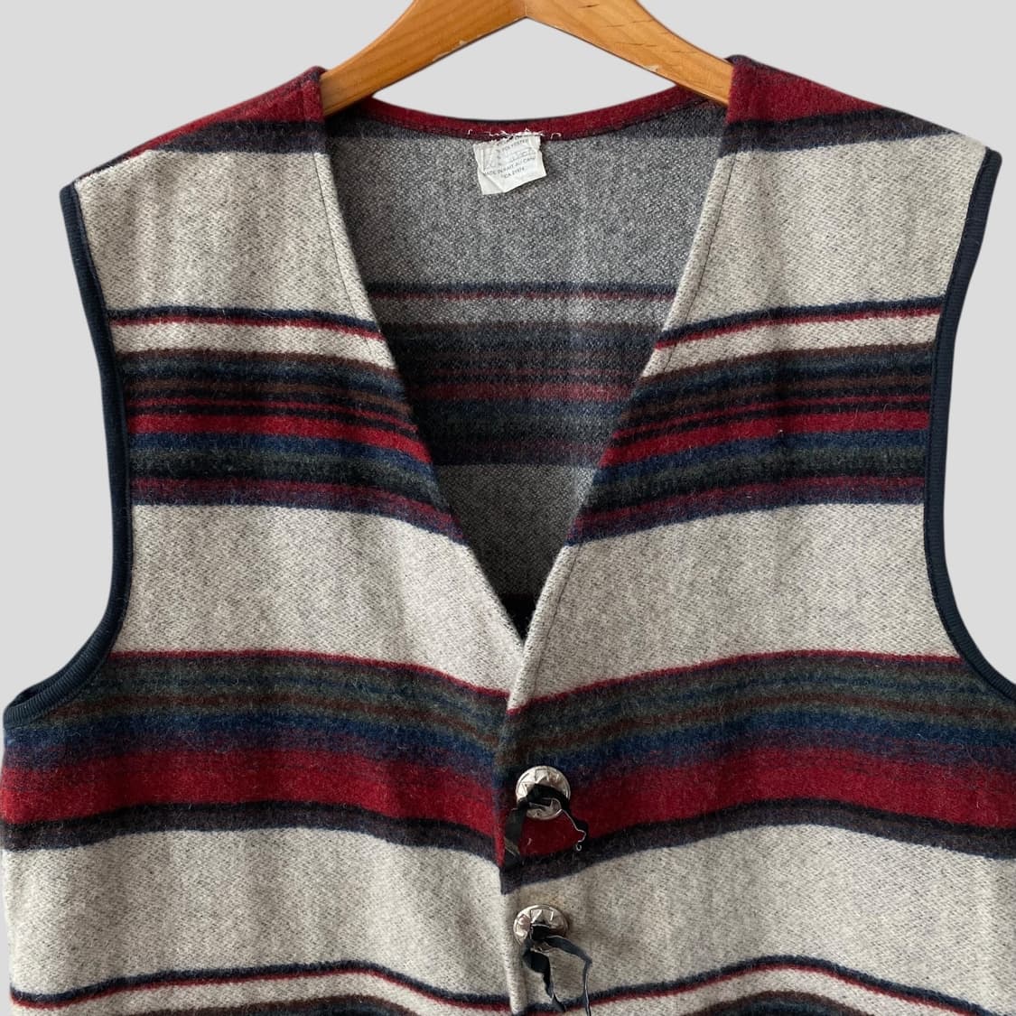 (F)빈티지 웨스턴 울 베스트  상품이미지2
