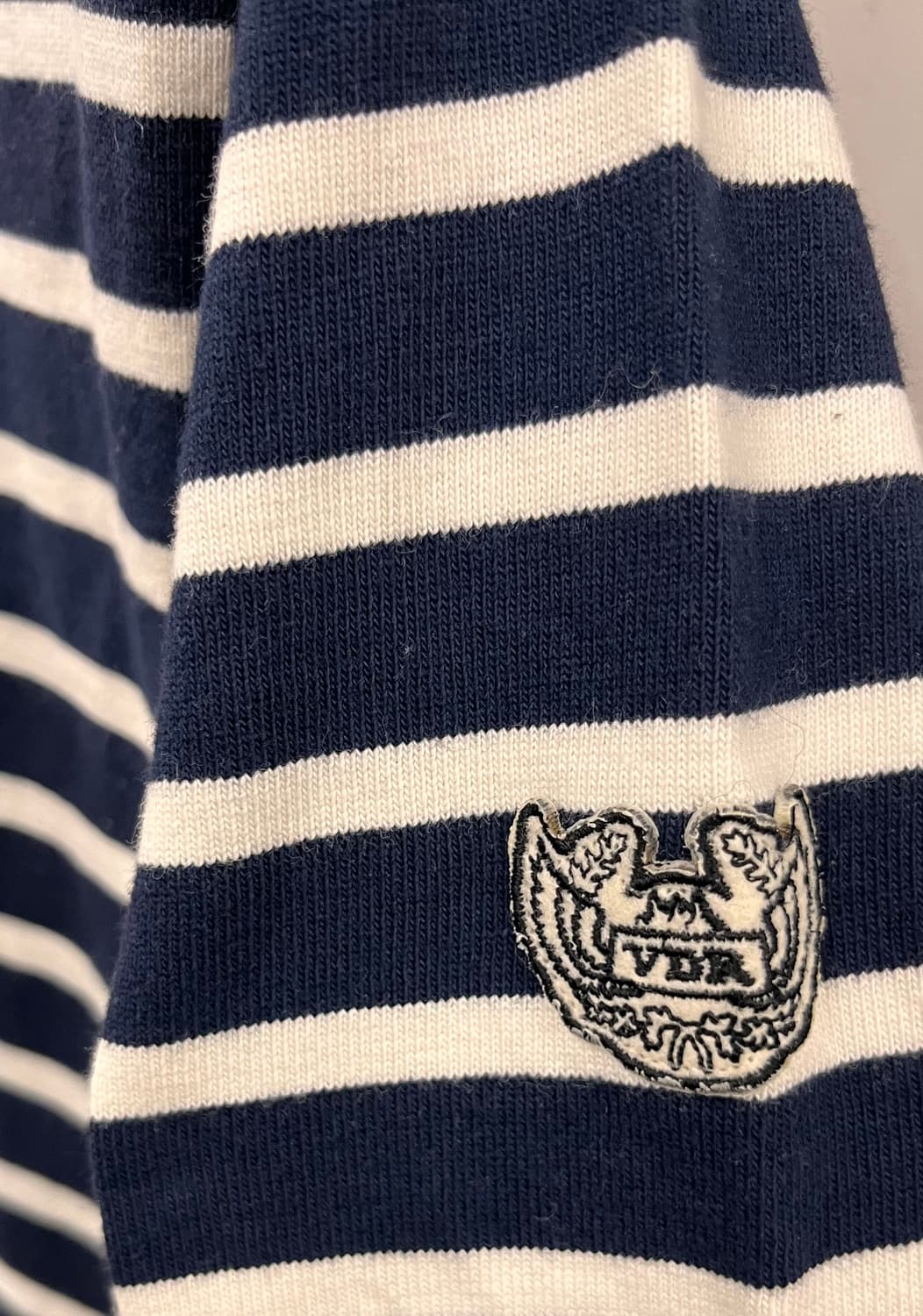 비디알 VDR 스트라이프 긴팔 티셔츠 M 상품이미지2