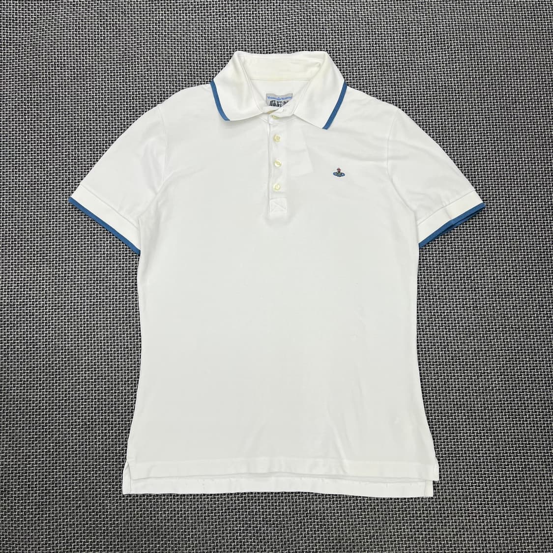 비비안웨스트우드 맨 화이트 카라티 상품이미지1