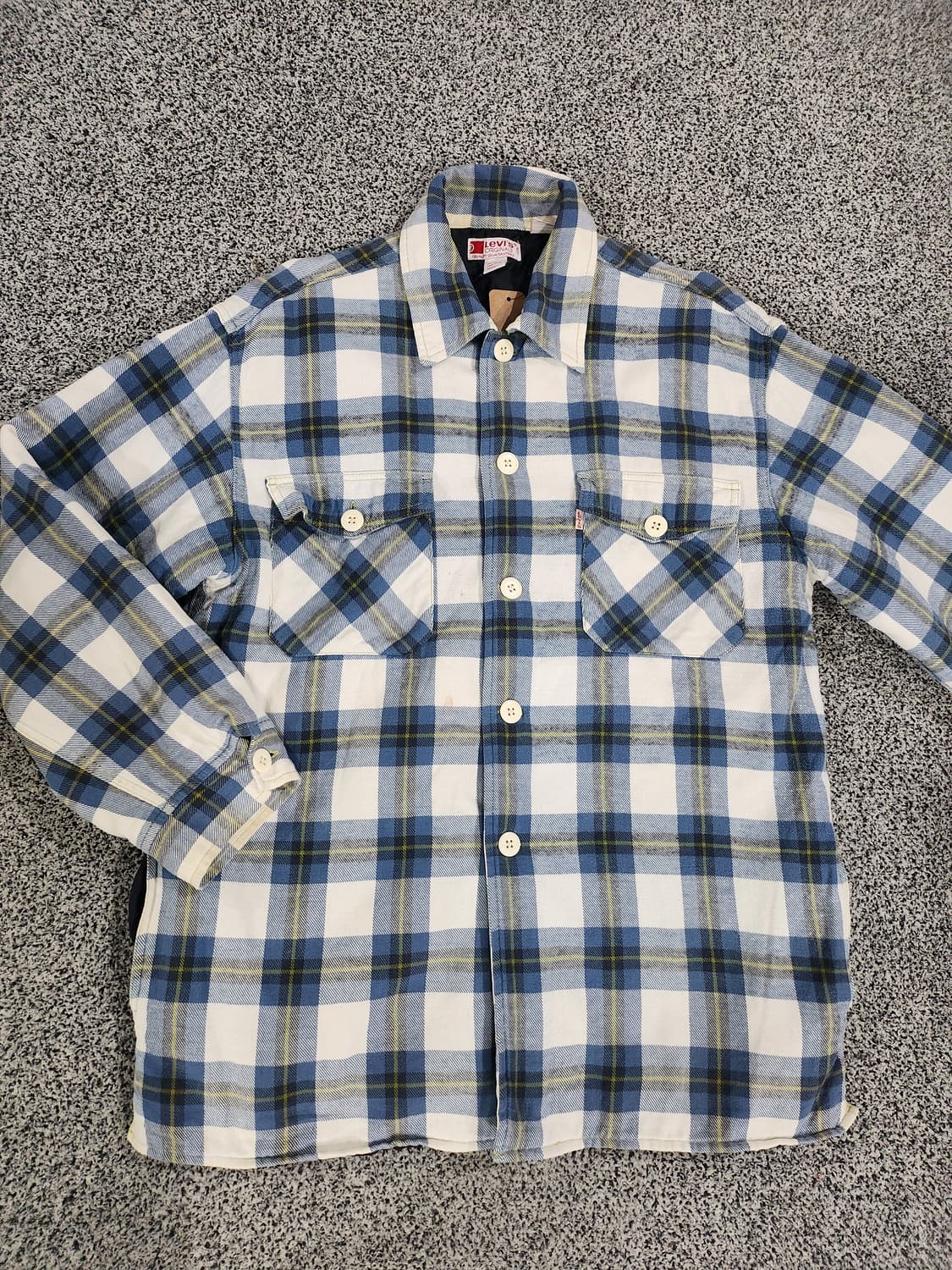 리바이스 체크 셔츠 상품이미지2