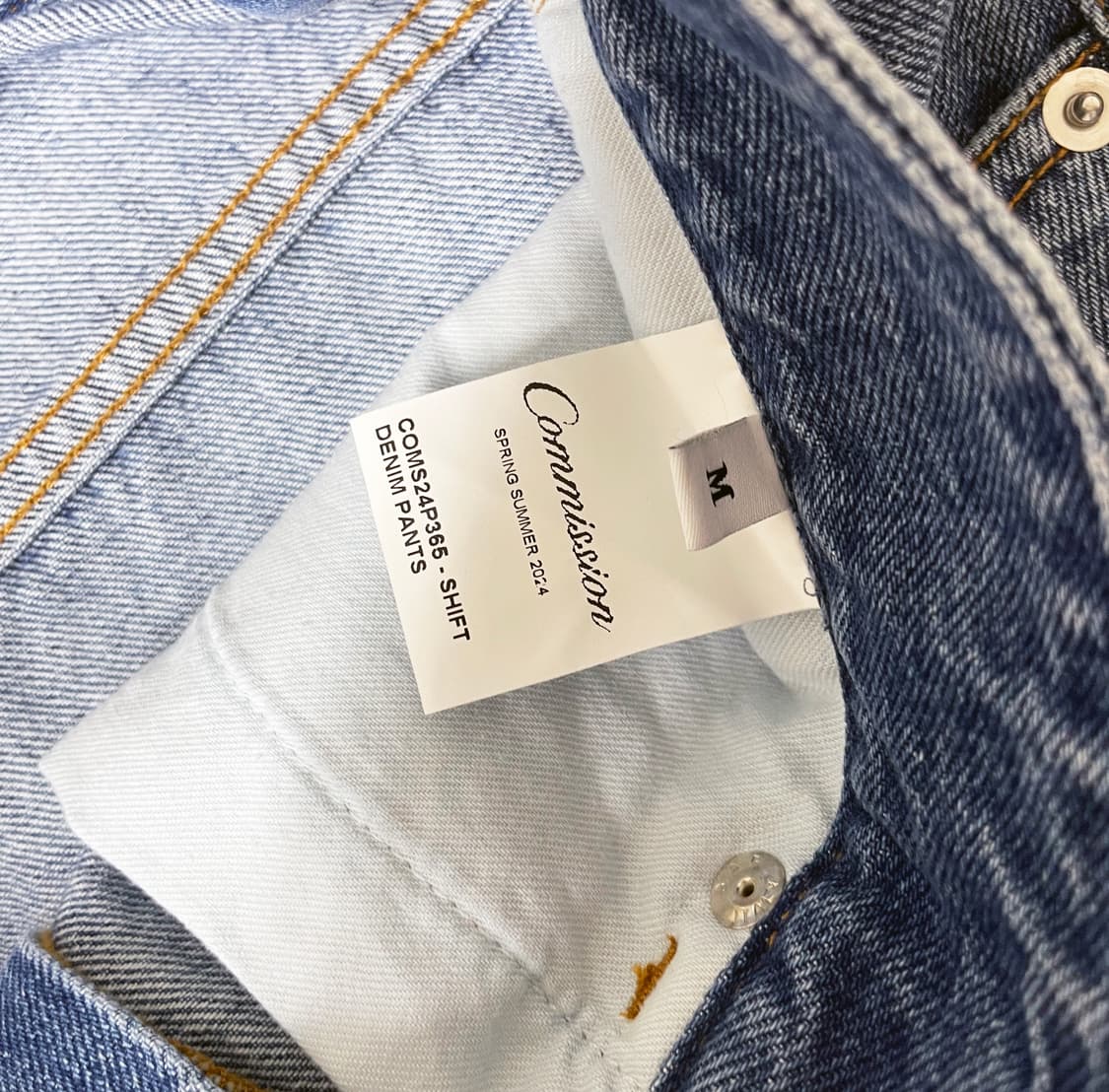 [M] 커미션 시프트 데님 진 상품이미지6