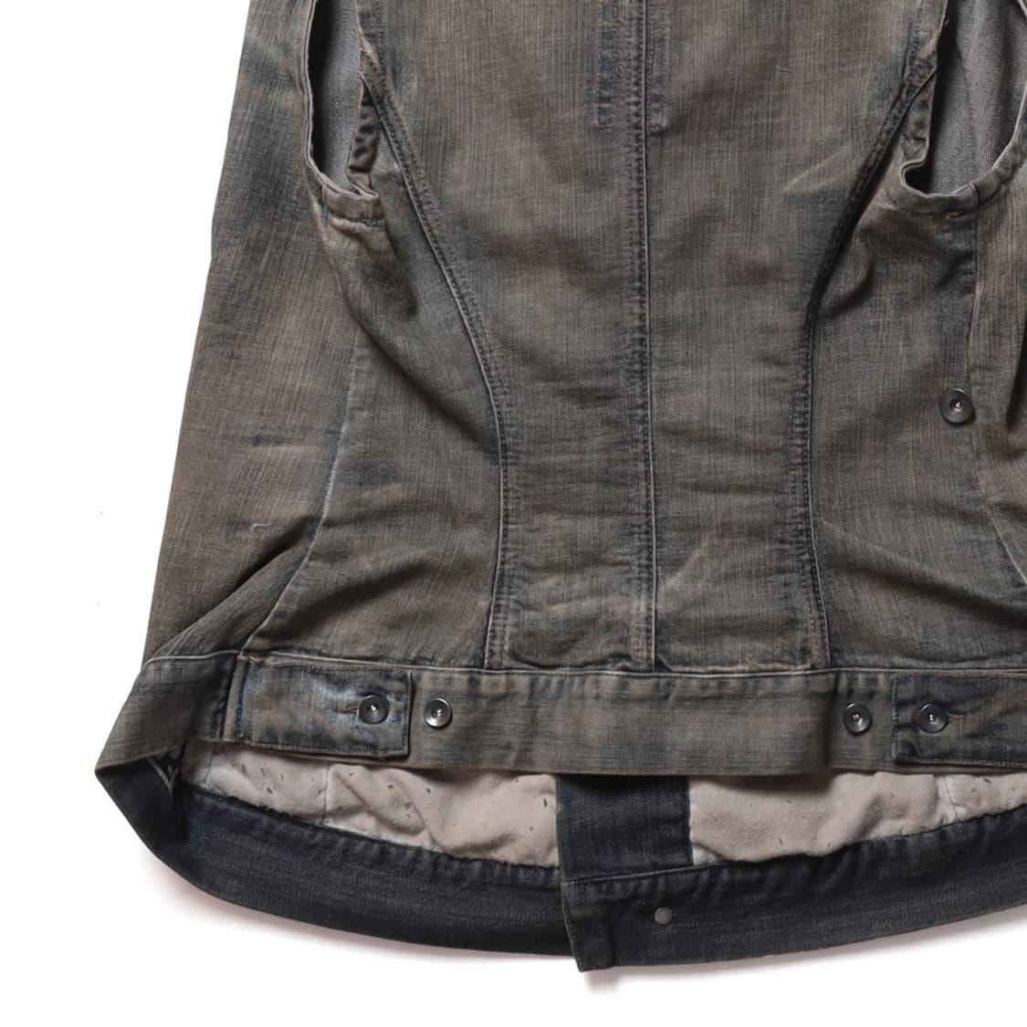 릭 오웬스 Rick Owens Mud Washed Vest 상품이미지7